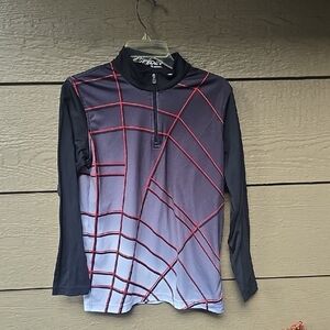 Spyder boys athletic Quarter Zip Pull Over XL